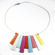 Colar Fio Geométrico Rainbow Colar Fio Geométrico Rainbow