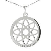 Colar Física Coleção Formatura em Prata 925 Colar Física Coleção Formatura em Prata 925