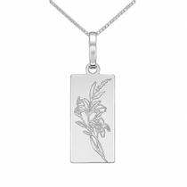 Colar Flor Coleção Natureza Prata 925 Colar Flor Coleção Natureza Prata 925