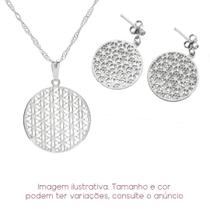 Colar Flor da Vida + Brinco! - Sunshine Cristais