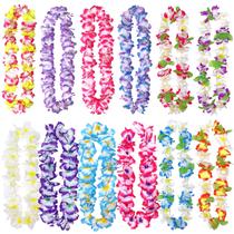 Colar floral Millennial Essentials Hawaiian Leis x12