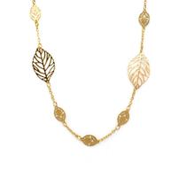 Colar Folha 75cm Colar Folha 75cm