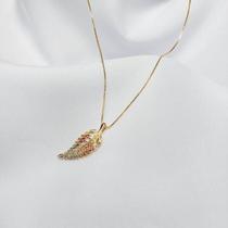 Colar Folheado a Ouro 18k Folha