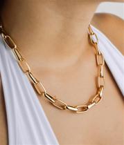 Colar folheado a ouro Cristalsemijóias Colar folheado a ouro Cristalsemijóias