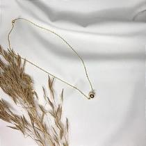 Colar Folheado Bola Lisa 10mm