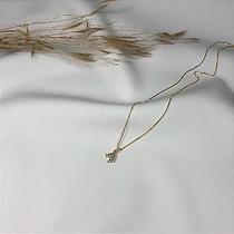 Colar Folheado Cavalo Vazado com Zircônia