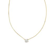 Colar Folheado Ponto de Luz 9mm