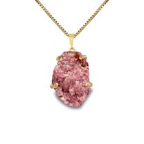 Colar Forza Lepidolita Rosa