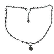 Colar gargantilha aço inox estilo coração com pingente coração oco 3 modelos resistente e elegante Colar gargantilha aço inox estilo coração com pingente coração oco 3 modelos resistente e elegante