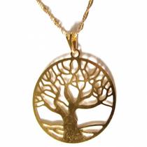 Colar Gargantilha Árvore da Vida - Dourado Colar Gargantilha Árvore da Vida - Dourado