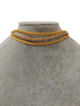 Colar Gargantilha Choker Coração Feminino Tendência