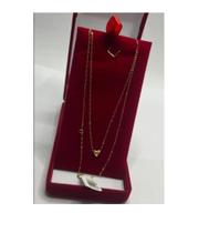 Colar Gargantilha Choker Elos Iguais Pingente Coração Ouro 18k 1894097 Colar Gargantilha Choker Elos Iguais Pingente Coração Ouro 18k 1894097