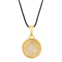 Colar Gargantilha com Mini Cristais 1,3cm - Dourado Colar Gargantilha com Mini Cristais 1,3cm - Dourado