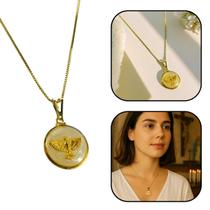 Colar Gargantilha Espírito Santo Dourado