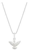 Colar Gargantilha Feminino Pingente Pomba Espirito Santo