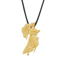 Colar Gargantilha Iansã 22mm Cordão Fino - Dourado Colar Gargantilha Iansã 22mm Cordão Fino - Dourado
