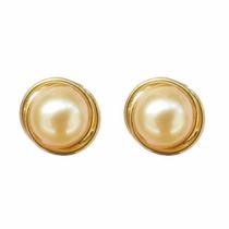 Colar Gargantilha Pingente E Brinco Pérola Rococó 5mm Ouro 18k 750 Colar Gargantilha Pingente E Brinco Pérola Rococó 5mm Ouro 18k 750