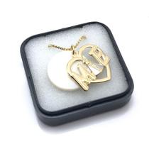 Colar Gargantilha Pingente Mãe e NS Aparecida