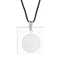 Colar Gargantilha Refletor de Energias 22mm - Prateado Colar Gargantilha Refletor de Energias 22mm - Prateado