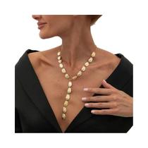 Colar Geométrico Irregular Vintage Em Forma De Y Para Mulheres, Acessórios De Joias Diárias Colar Geométrico Irregular Vintage Em Forma De Y Para Mulheres, Acessórios De Joias Diárias