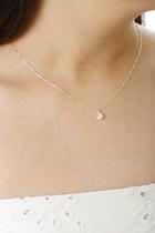 Colar Gota Cristal de Prata 925