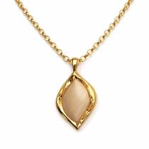 Colar Gota Dourada Grande - Banhado em Ouro 18k Colar Gota Dourada Grande - Banhado em Ouro 18k