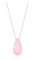 COLAR GOTA LIGHT PINK FUSION BANHADO A RÓDIO BRANCO - Acessório Elegante COLAR GOTA LIGHT PINK FUSION BANHADO A RÓDIO BRANCO - Acessório Elegante