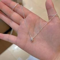 Colar Gota Prateado Delicado Estilo Minimalista - Ideal para Uso Diário e Presente Feminino