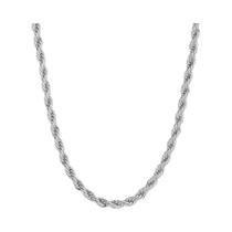 Colar Gótico com Corrente Torcida de Aço Inoxidável 5mm - Masculino e Feminino