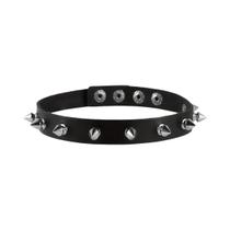 Colar Gótico Punk Com Rebites Para Mulheres E Homens, Gargantilha Sexy De material sintético, Acessório Colar Gótico Punk Com Rebites Para Mulheres E Homens, Gargantilha Sexy De material sintético, Acessório