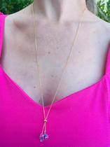 Colar Gravatinha com Zircônia Ajustável Colar Gravatinha com Zircônia Ajustável