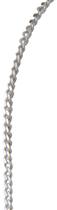 Colar Grumet 1.4 Ouro Branco 18k 750 60 Cm Diamantado Maciço Cinza Colar Grumet 1.4 Ouro Branco 18k 750 60 Cm Diamantado Maciço Cinza