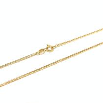 Colar Grumet Em Ouro 18k 45cm Corrente Cordão Gargantilha Feminina