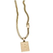 Colar Grumet Pingente Para Nomes Com A Letra B Colar Grumet Pingente Para Nomes Com A Letra B