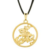 Colar Guerreiro São Jorge Masculino Feminino 30mm - Sunshine Cristais