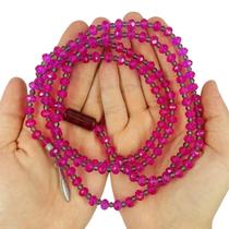 Colar Guia Cristais Orixá Obá Proteção Espiritual