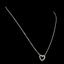 Colar Heart Coração Cravejado - Mod. 002 Colar Heart Coração Cravejado - Mod. 002