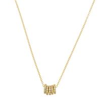 Colar helena zicônias folheado a ouro 18k Colar helena zicônias folheado a ouro 18k