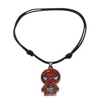Colar Infantil Ajustável Homem Aranha Le go Ajuste 80cm