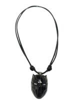 Colar Infantil Ajustável Pantera Negra Ajuste 80cm Colar Infantil Ajustável Pantera Negra Ajuste 80cm