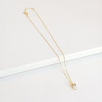 Colar Infantil Laço e Zircônia Colar Infantil Laço e Zircônia