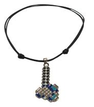 Colar Infantil Minecraft Marreta Mineração Ajuste 80cm Colar Infantil Minecraft Marreta Mineração Ajuste 80cm