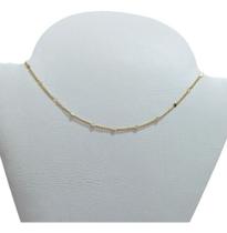 Colar Infantil Ou Chocker Adulto Coração Banhado A Ouro 18k