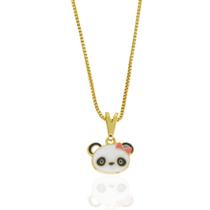 Colar infantil panda Colar infantil panda