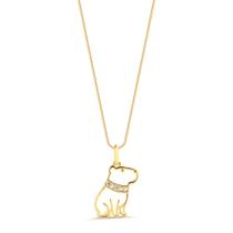 Colar Infantil Pingente De Capivara Criança Banhado A Ouro Colar Infantil Pingente De Capivara Criança Banhado A Ouro