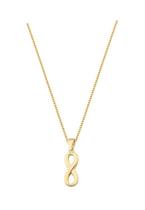 COLAR INFINITO LISO BANHADO A OURO - Joia Elegante e Sofisticada COLAR INFINITO LISO BANHADO A OURO - Joia Elegante e Sofisticada