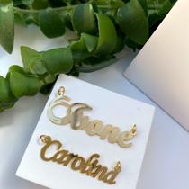 Colar Ivone Nome Personalizada Pronta Entrega Semijoias