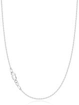 Colar Jewlpire em Prata Esterlina 925, Corrente 1,1 mm, 40 cm