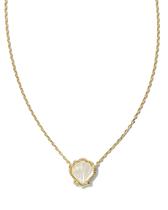 Colar Kendra Scott Brynne com Pingente de Concha em Ouro 14k