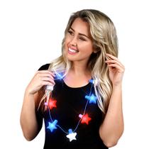 Colar LED String Lights blinkee Jumbo Stars 76cm Colar LED String Lights blinkee Jumbo Stars 76cm